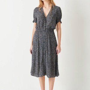 Sessun Madoura Midi V-Neck Dress, L, MWT